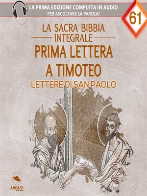 cover image of Prima Lettera a Timoteo